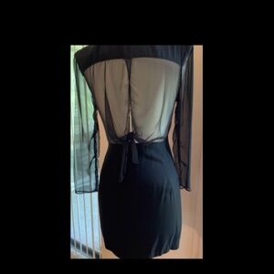 Windsong california black blazer dress-size 9